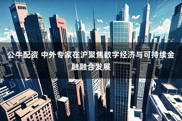 公牛配资 中外专家在沪聚焦数字经济与可持续金融融合发展